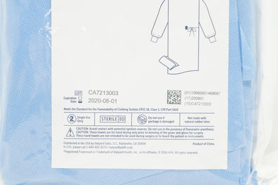 Halyard 46868 Spectrum Non-Reinforced Gown w/Towel, XXL (x)
